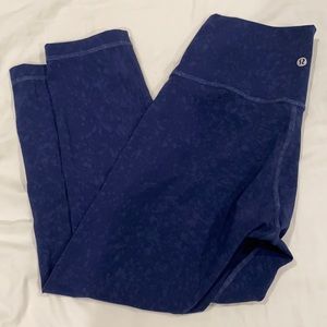 Lululemon Wunder Under Ty-dye Leggings